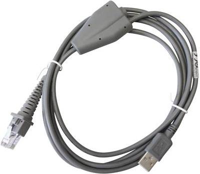 Actual product image Datalogic CAB-412 USB, Type A, Straight