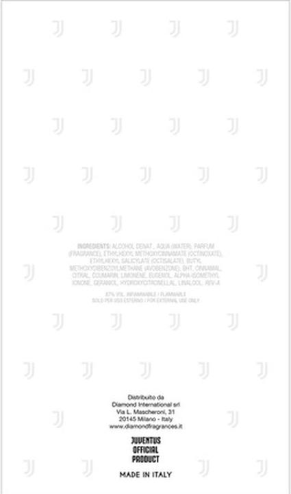 Immagine prodotto NoName Juventus Special Edition Eau de Toilette Uomo Fragranza con note orientali e acquatiche Made in Ita (Eau de toilette, 50 ml)