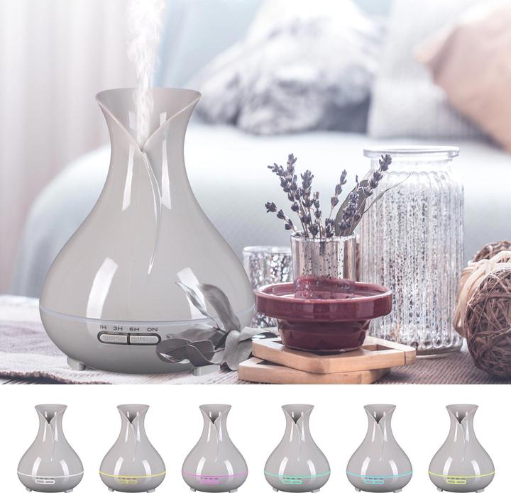 Actual product image Sixtol Aroma Diffuser Vulcan grey glossy 350ml (350 ml)