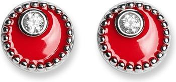 Immagine prodotto Oliver Weber Collection Oliver Weber - Orecchini in argento con smalto rosso Meliora 62258 RED
