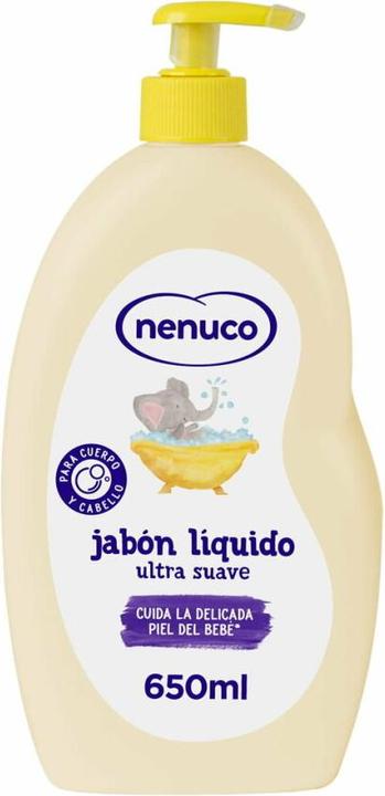 Immagine prodotto Nenuco Sapone liquido Ultra Soft Capelli e Corpo 650ml (Sapone liquido, 650 ml)