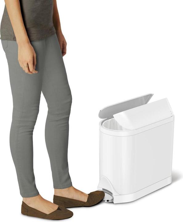 Actual product image Simplehuman Butterfly pedal bin (10 l)