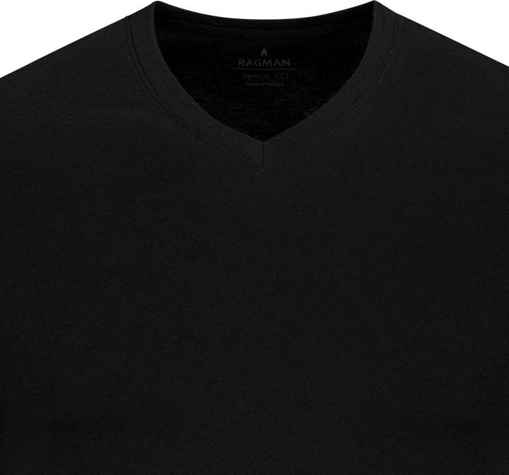 Immagine prodotto Ragman 4er Pack Basic Unterhemd / Shirt Kurzarm (M)