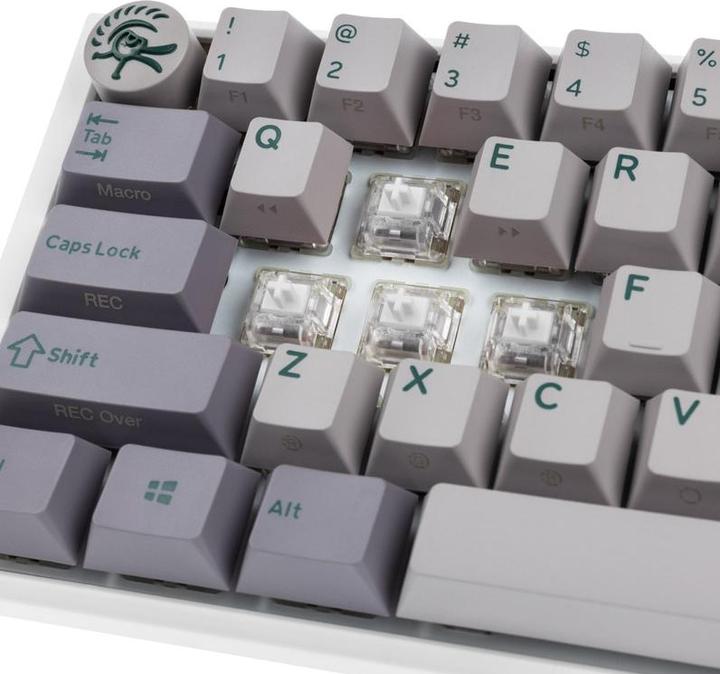 Produktbild Ducky One 3 Mist Grey SF Gaming Tastatur, RGB LED - MX-Ergo-Clear (US) (US, Kabelgebunden)