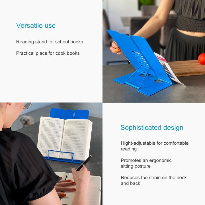 Actual product image Intirilife Reading stand Height-adjustable book stand