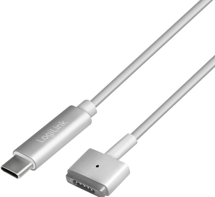 Actual product image LogiLink USB-C to Apple MagSafe 2 (1.80 m, USB 3.2 Gen 1, 87 W)