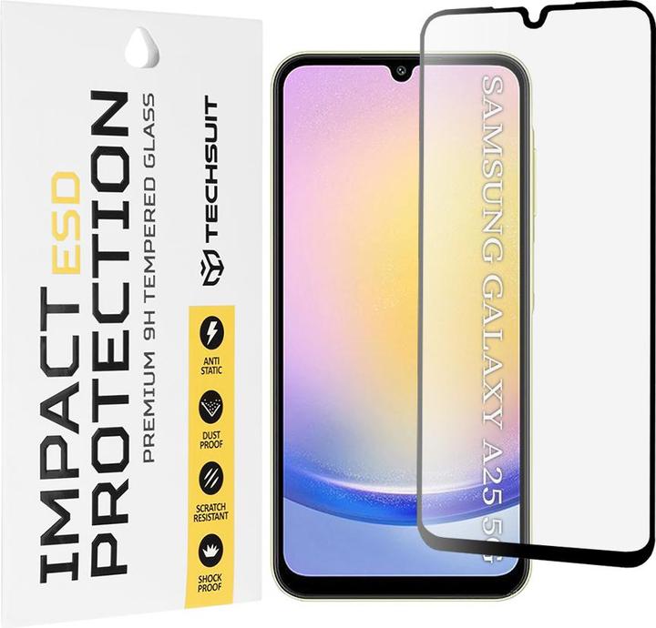 Produktbild Techsuit - ESD Glass - Samsung Galaxy A25 5G - Black (1 Stück, Samsung Galaxy A25 5G)
