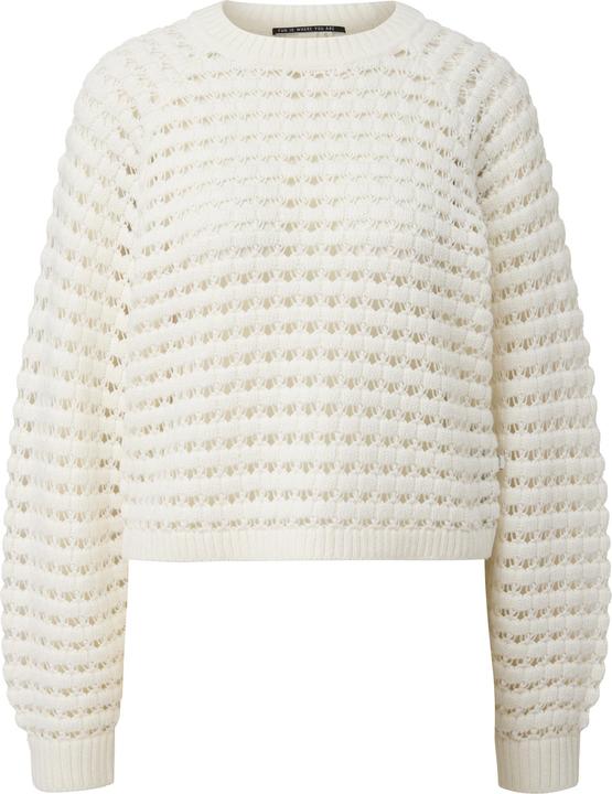 Image du produit s.Oliver Strickpullover Strickpullover mit Ajourmuster (M)