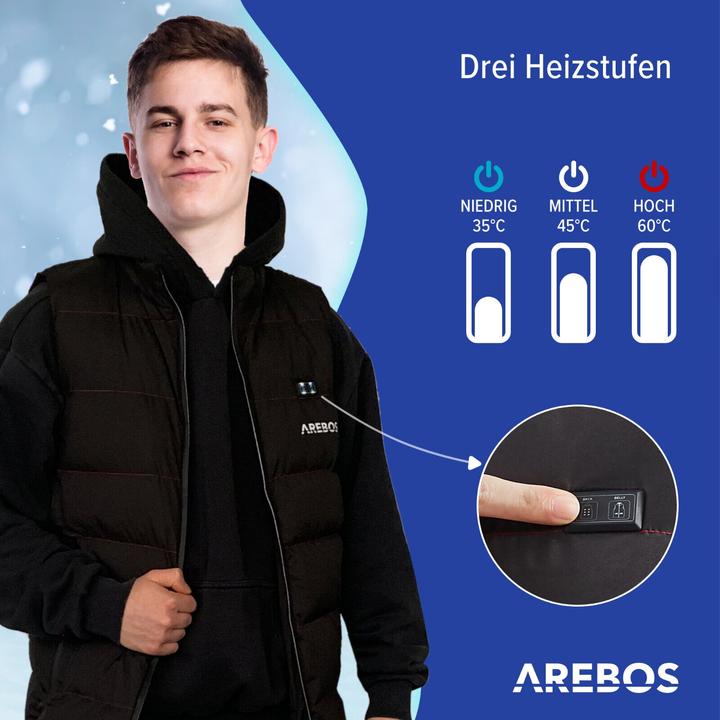 Produktbild Arebos Heizweste (XL)