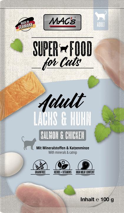 MAC's CAT Pouch Lachs & Huhn (Adult, 1 Stk., 100 g)