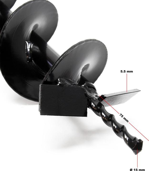 Actual product image Wiltec Erdlochbohrer