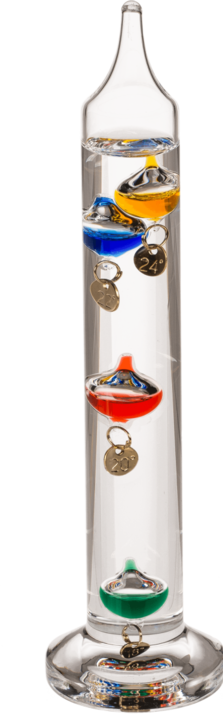 Actual product image Out of the blue Galileo Thermometer - 18cm