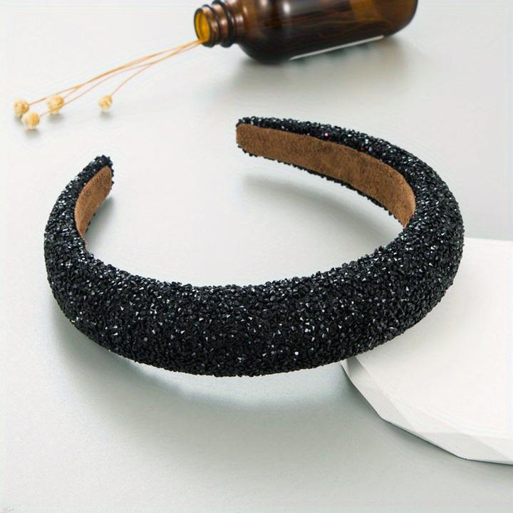Actual product image Activity Board Elegantes, funkelndes Strass- und Perlenstirnband - schickes Haarschmuckstück im koreanischen Stil