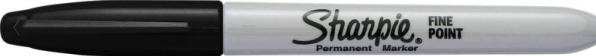 Immagine prodotto Sharpie Punta rotonda fine (Nero, 0.90 mm, 12 x)