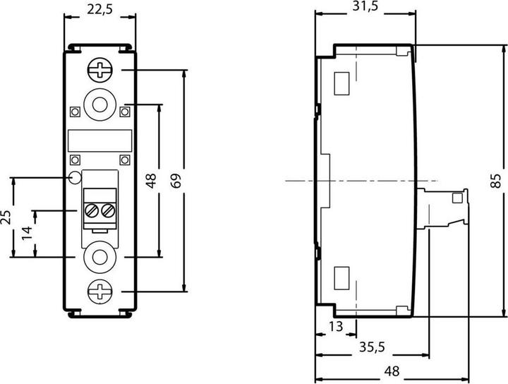 Produktbild Siemens Halbleiterrelais 1 St. 3RF2130