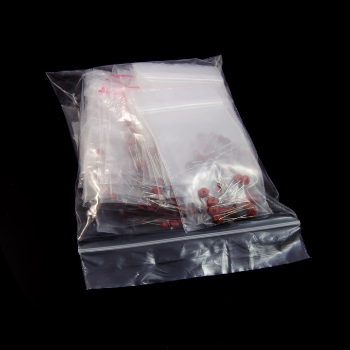Actual product image Purecrea Ceramic capacitor set 300 pieces assorted