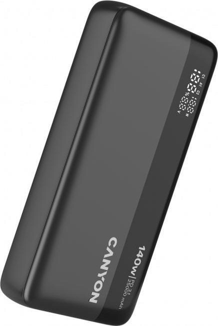Image du produit Canyon OnPower 240 25000 mAh tumsi peleka - Portativais barosanas avots CNS-CPB240 (5291485018061) (25000 mAh)