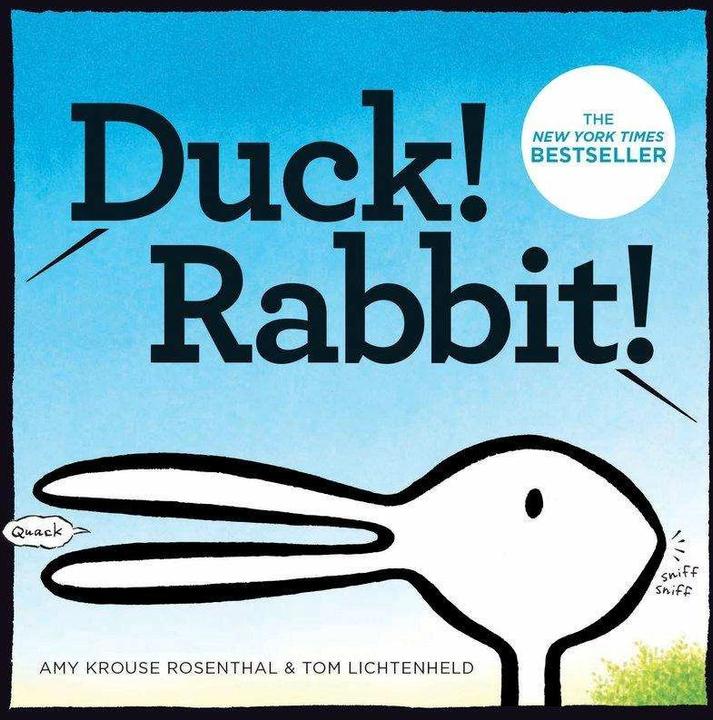 Image du produit Abrams & Chronicle Duck! Rabbit! (Anglais, Amy Krouse Rosenthal, Tom Lichtenheld, 2014)