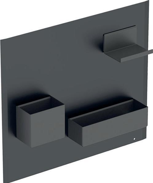 Noir, Revêtement en poudre mat