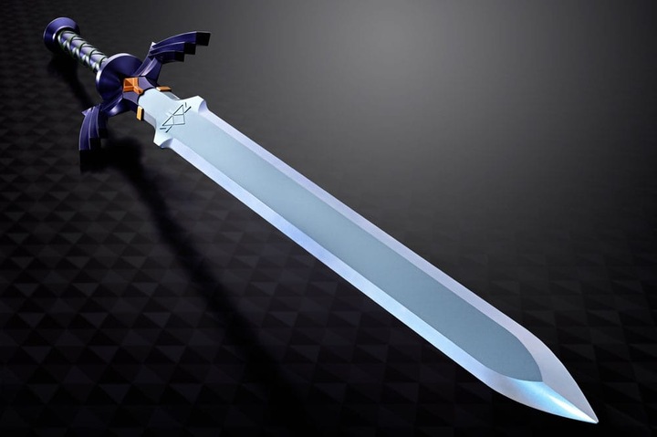 Actual product image Bandai Namco The Legend of Zelda Proplica Replica 1/1 Master Sword 105 cm