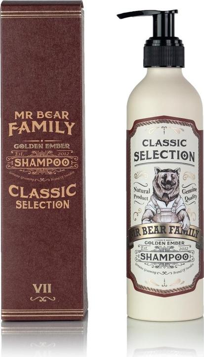 Immagine prodotto Mr. Bear Family Golden Ember (250 ml, Shampoo liquido)