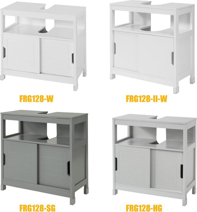 Actual product image SoBuy Waschbeckenunterschrank (60 x 60 x 30 cm)