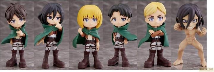 Actual product image YuMe Attack On Titan Anime Series minifigures 9 cm (assorted - 1 piece)