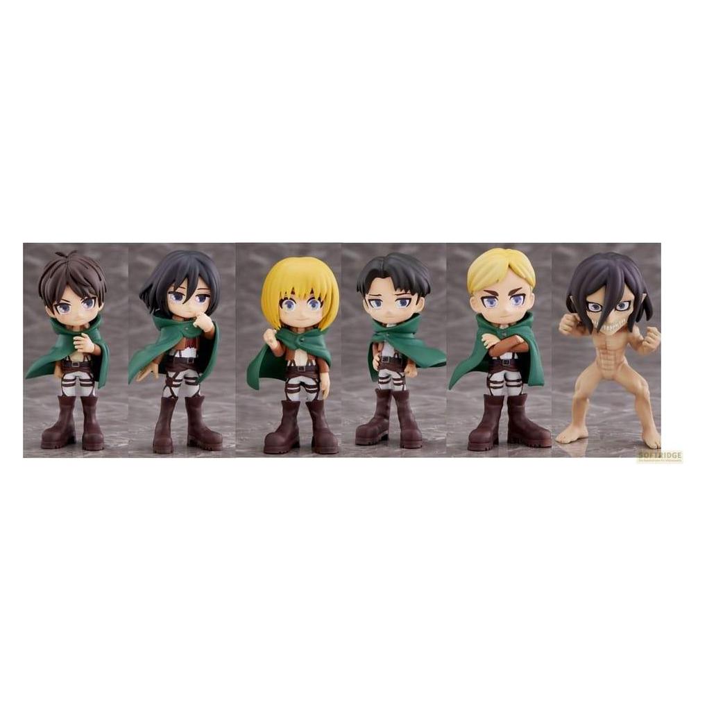 YuMe Attack On Titan Anime Serie Minifiguren 9 Cm (assorti - 1 Stuk)