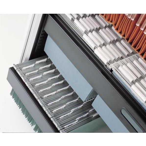 Bisley, Aktenschrank, Hängeregistraturauszug HxBxT 6,6x76,6x35,7cm lichtgrau