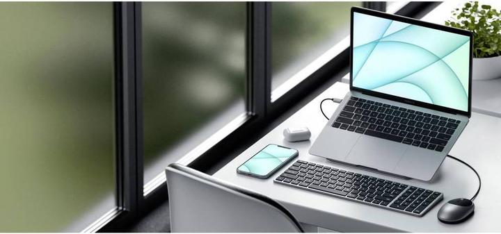 Actual product image Satechi Slim X3 (CH, Wireless, Cable)