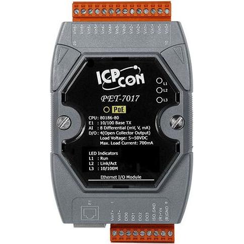 Moxa Web Based I/O Module - Poe, Netzwerkadapter