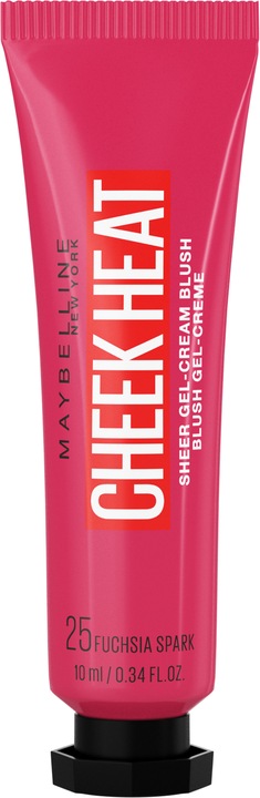 Actual product image Maybelline New York Cheek Heat (25 Fuchsia Spark)