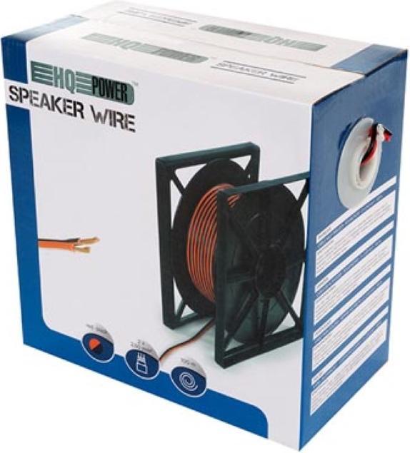 Actual product image Cables SPEAKER WIRE - RED/BLACK - 2 x 2.50 mm² - 100 m (100 m, 2.50 mm²)