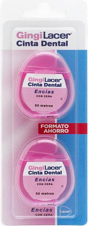 Lacer Hygiene Gingilacer Unisex Zahnseide Set 2 Stück (50 m)