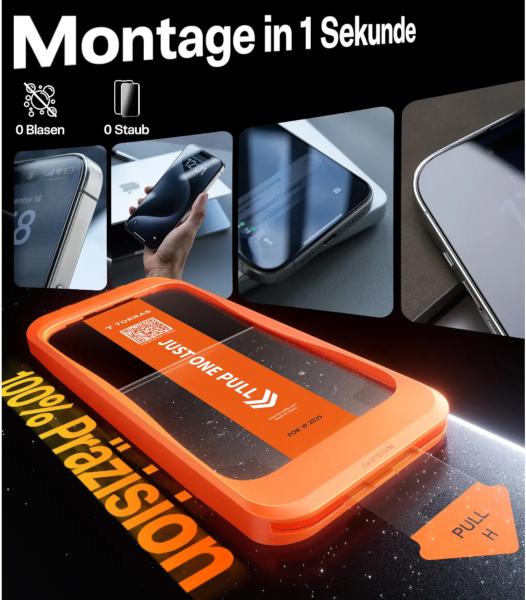 Produktbild Torras Install Master Series (1 Stk., Apple iPhone 17 Pro Max)