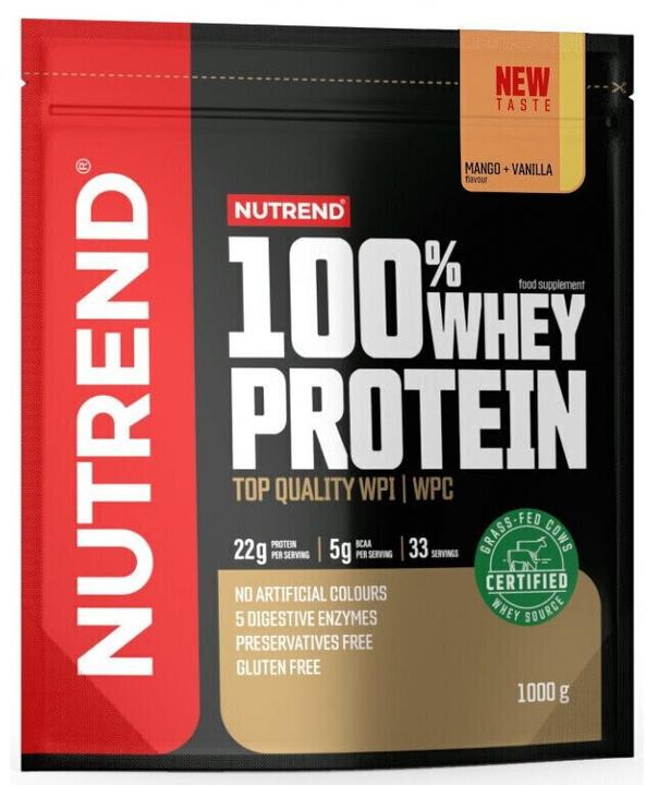 Produktbild Nutrend 100 Whey Protein (1000 g, 1x, Mango, Vanille)