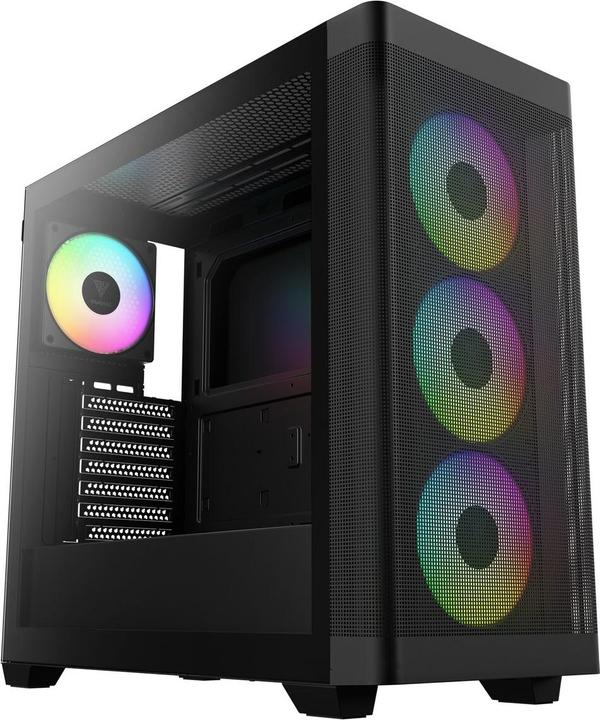 Image du produit Gamdias Athena M3 GAMING Miditower noir 4x120mm ARGB retail (E-ATX)