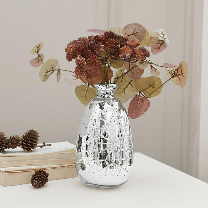 Image du produit Loberon Vase Zorelie argent antique (1 x, H)