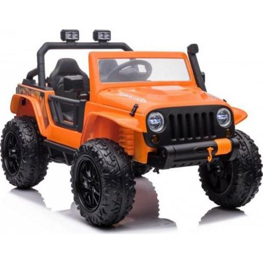 Lean Toys Auto On XB-1118 Orange Batterie (12 V)
