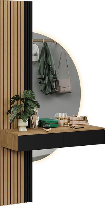 Oak/black