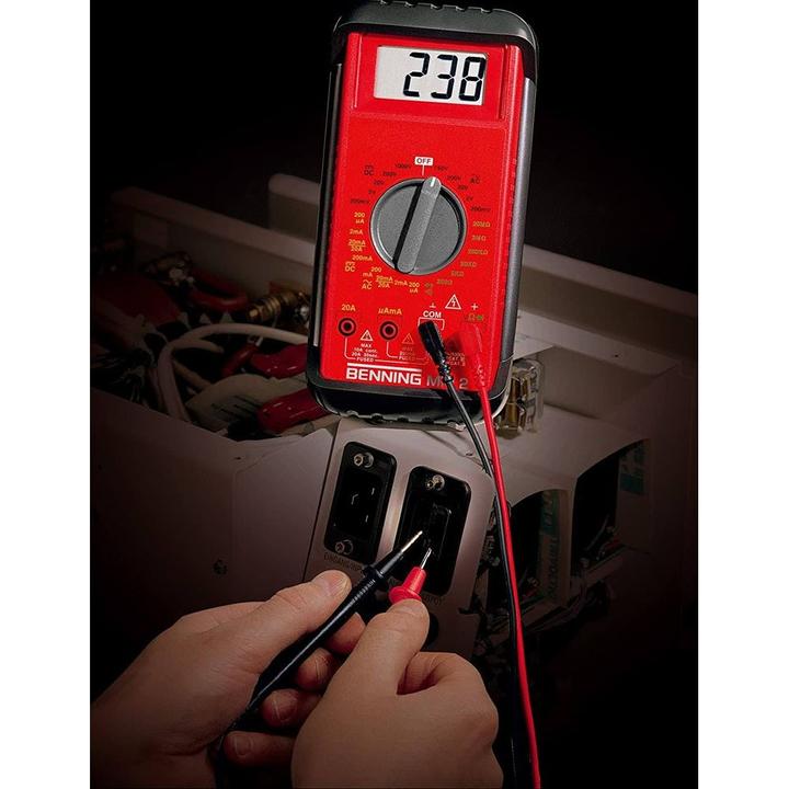Produktbild Benning Hand-Multimeter digital MM 2 K (CAT III 600V)
