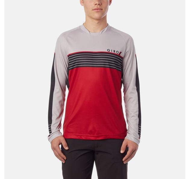 Produktbild Giro Herren Roust Jersey Ls Langarm Dunkelrot 6 String
