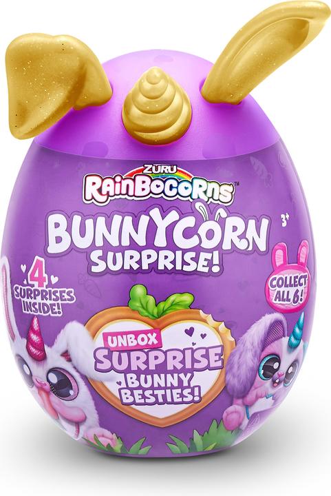 Actual product image Zuru Bunycorn Plush Surprise Capsule (28 cm)