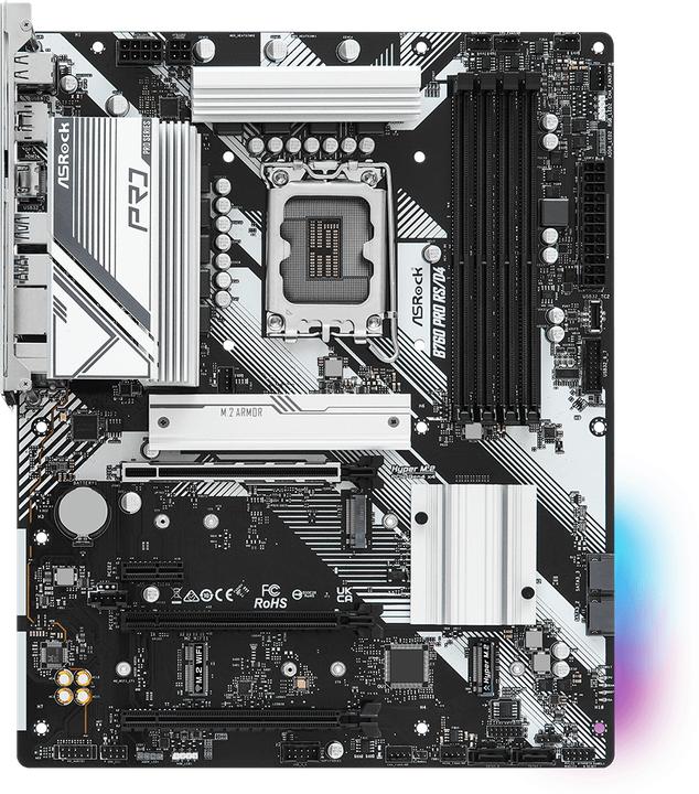 Produktbild AsRock B760 Pro RS/D4 (LGA 1700, Intel B760, ATX)