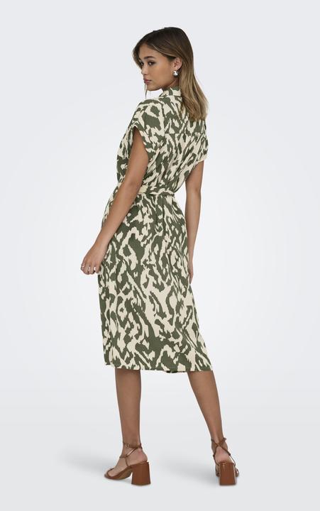 Produktbild Only Bindegürtel Blusenkleid Hemdblusenkleid (40)