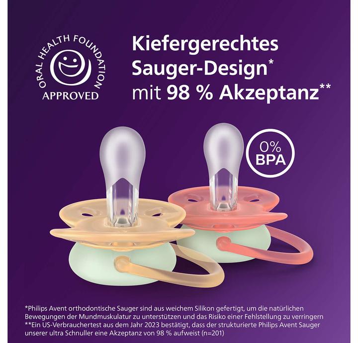 Produktbild Philips Avent Ultra soft für die Nacht (2x, 0 - 6 Monate)