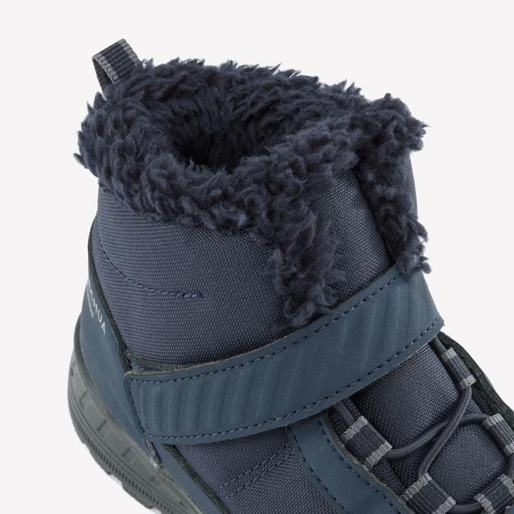 Actual product image Quechua Winter shoes children size 24-34 velcro warm waterproof winter hiking - SH100 (27)