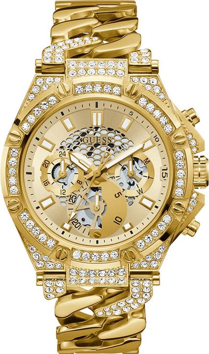 Immagine prodotto Guess GW0517G2 Orologio Baron 46mm 5ATM Uomo (Orologio da polso analogico, 46 mm)