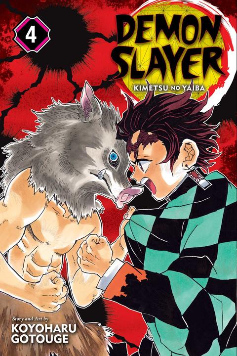 Demon Slayer: Kimetsu no Yaiba, Vol. 4 (Englisch, Koyoharu Gotouge, 2019)