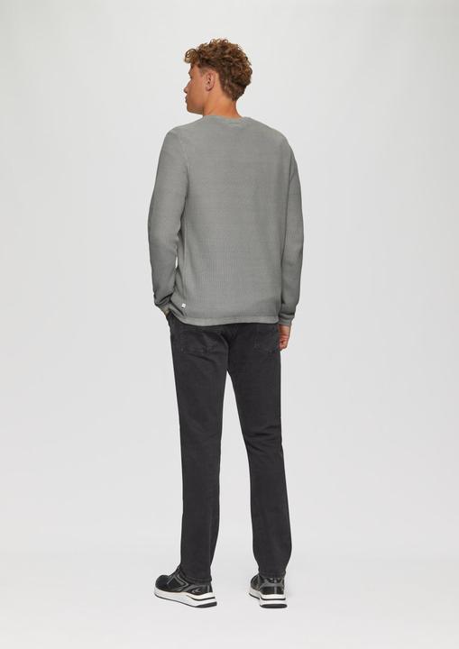 Image du produit s.Oliver Strickpullover Strickpullover mit Knopfleiste (XS)